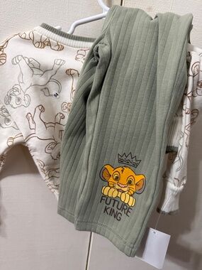 Green Ribbed 'Future King' Simba set